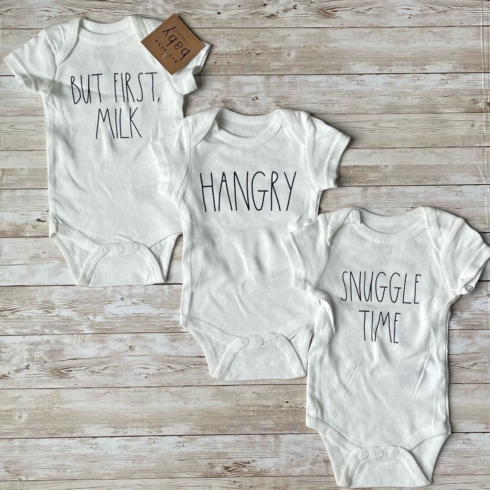 Rae Dunn Graphic Bodysuits